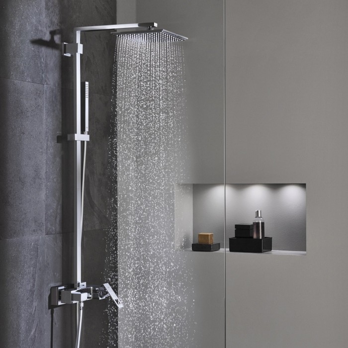 grohe eurocube new shower system